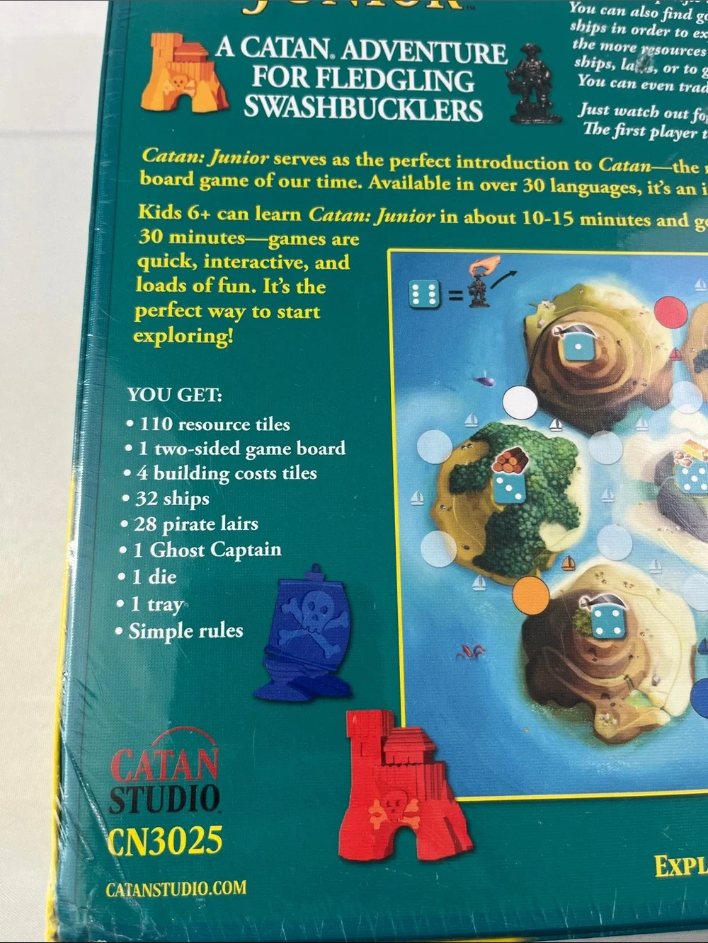 Catan Junior Board Game - NEW
